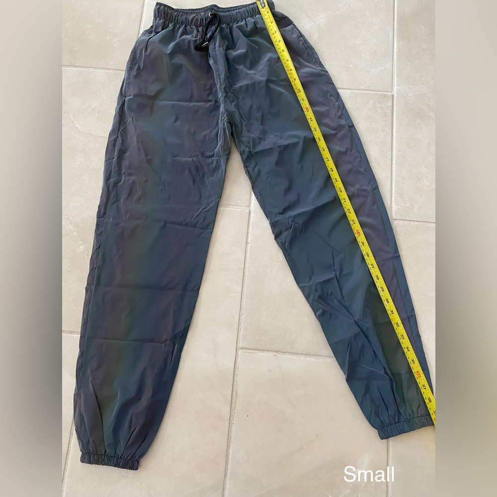 ReflectiveClo reflective/holographic small track pants